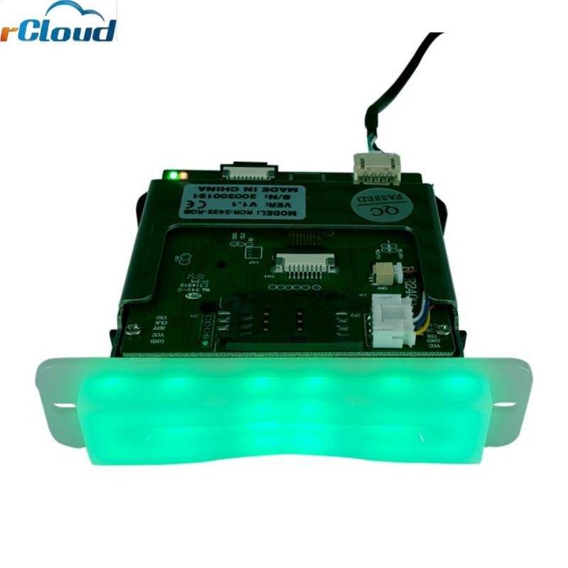 RFID Card Reader/write Semi-transparent Bezel With LED factory